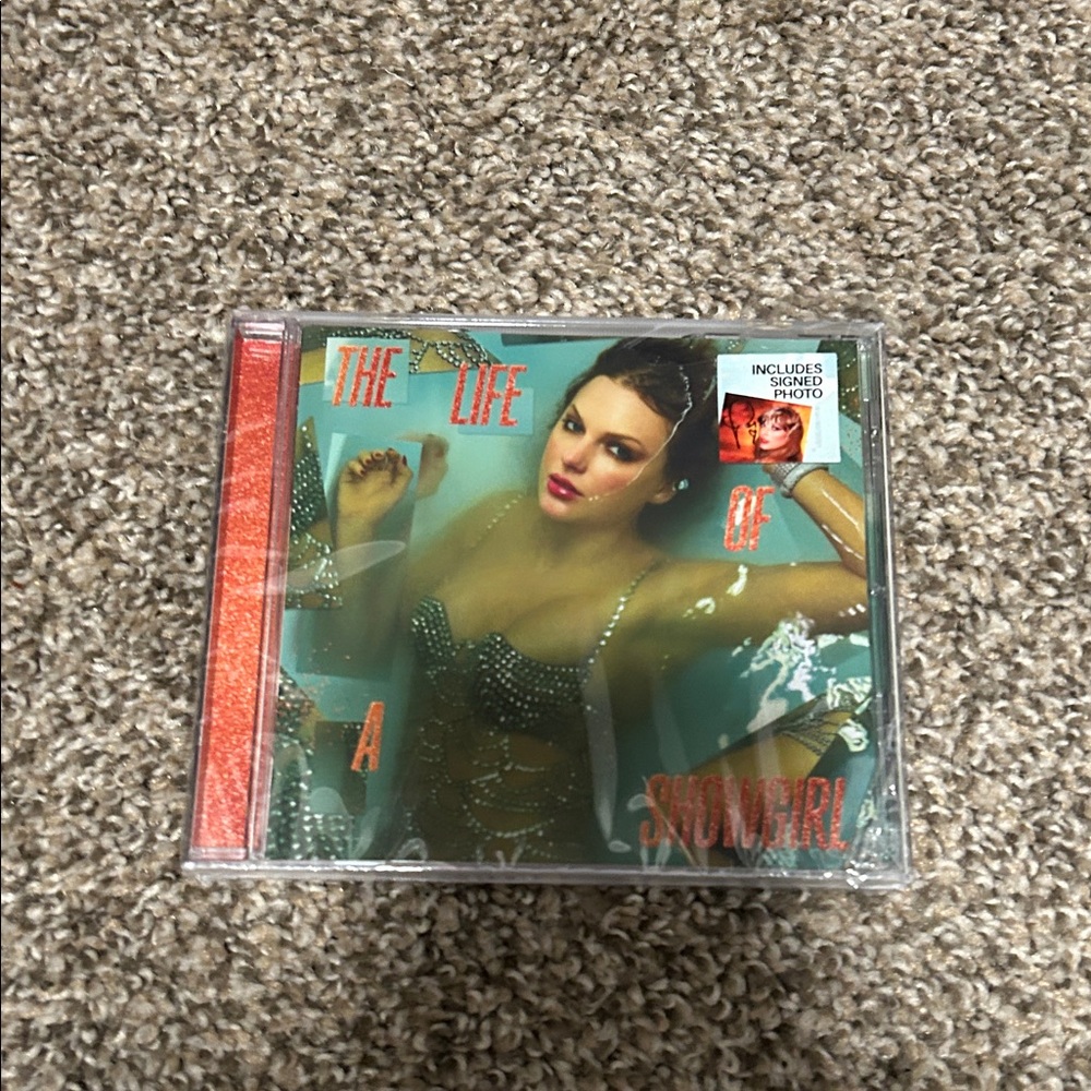 The Life of a Snowgirl CD - Teal & Coral Cover